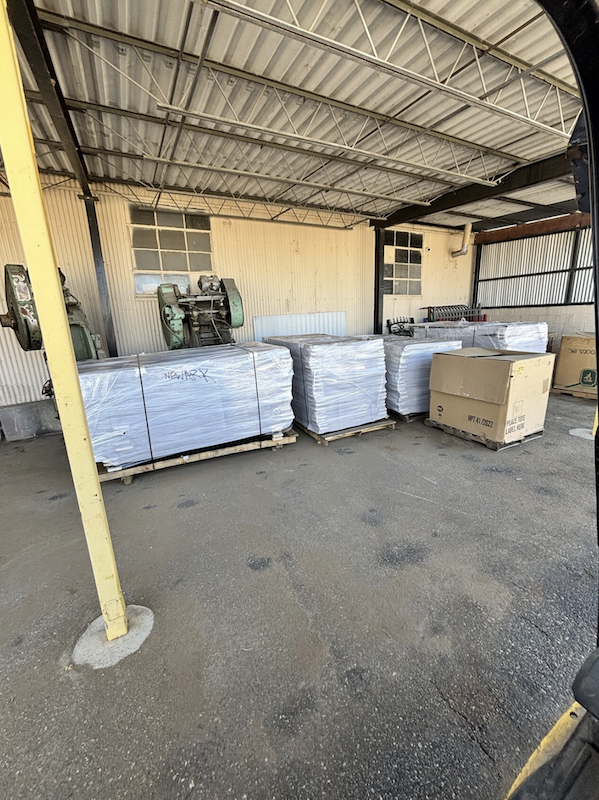 Picture of Finished Product In Storage Area