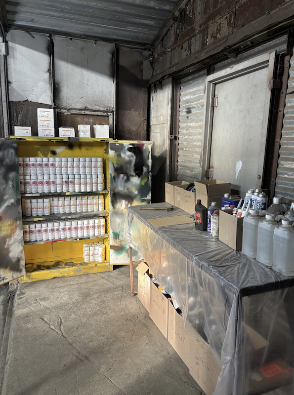 Picture of Organized Material and Workbench